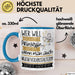 Musikveranstalterin Tasse Geschenk Spruch Wer Will Schon Prinzessin Sein Wenn Man Auch Musikveranstalterin Sein Kann Blau Trendation