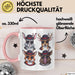 Jäger Tasse Geschenk Hase Wildschwein Fuchs Geschenkdiee Jagd Rosa Trendation