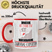 Survival-Expertin Tasse Geschenk Becher Stark Attraktiv Furchtlos Survival-Expertin Lustige Geschenkidee Rot Trendation