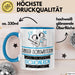 Singer-Songwriterin Weil Es Keinen Schöneren Beruf Gibt Tasse Geschenk für Eine Singer-Songwriterin Lustig Blau Trendation