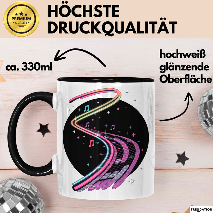 Raver Tasse Geschenkidee für EDM und Tanzflächen Fans Trendation