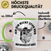 Ich Bin Nicht Stur Nur Meinungsstabil Tasse Geschenk Esel Lustiger Spruch Arbeitskollege Grün Trendation
