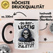 Sensenmann Tasse Geschenk Lustige Geschenkidee Spruch Du Bist Lustig Dich Hole Ich Zuletzt Schwarz Trendation