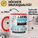 Discgolf-Spielerin Tasse Geschenk Lustiger Spruch Bitte Erheben Sie Sich Seine Majestät Die Discgolf-Spielerin Betritt Den Raum Rot Trendation