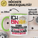 Steuerfachangestellter Ausbildung Tasse Geschenk Ich Bin Steuerfachangestellter In Der Ausbildung Ich Darf Das Geschenkidee Spruch Grün Trendation