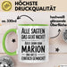 Marion Tasse Geschenk Alle Sagten Das Geht Nicht Aber Dann Kam Marion Und Hat Es Einfach Gemacht Geschenkidee Becher mit Name Grün Trendation