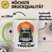 LKW Fahrer Tasse Geschenk Lustige Geschenkidee Spruch Für Straßen Krieger Grün Trendation