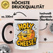 Käseliebhaber Tasse Geschenkidee Holy Cheese für Käse Esser Trendation