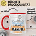 Kanute Geschenk Tasse So Gut Kann Nur Ein Kanute Aussehen Geschenkidee Kaffee-Becher Rot Trendation