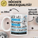 Singer-Songwriterin Tasse Geschenk Spruch Wer Will Schon Prinzessin Sein Wenn Man Auch Singer-Songwriterin Sein Kann Weiß Trendation