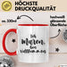 Maren Tasse Ich Maren, Bin Vollkommen Geschenk Rot Trendation