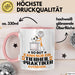 Tierheilpraktiker Geschenk Tasse So Gut Kann Nur Ein Tierheilpraktiker Aussehen Geschenkidee Kaffee-Becher Rosa Trendation