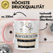 Musikveranstalterin Weil Es Keinen Schöneren Beruf Gibt Tasse Geschenk für Eine Musikveranstalterin Lustig Rosa Trendation