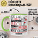 Musikverlegerin Geschenk Becher Tasse Gott Schuf Alle Menschen Gleich Nur Die Besten Durfeten Musikverlegerin Werden Geschenkidee Lustig Grün Trendation