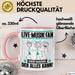 Live-Musik-Fan Tasse Geschenk für Live-Musik-Fan Der Mann Der Alles Kann Geschenkidee zum Geburtstag Rosa Trendation