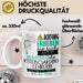 Kiteboarding-Lehrerin Tasse Geschenk Lustiger Spruch Bitte Erheben Sie Sich Seine Majestät Die Kiteboarding-Lehrerin Betritt Den Raum Weiß Trendation