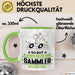Sammler Geschenk Tasse So Gut Kann Nur Ein Sammler Aussehen Geschenkidee Kaffee-Becher Grün Trendation