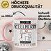 Kellnerin Tasse Geschenk Ich Bin Kellnerin Warum Weil Ich Es Kann Geschenkidee Geburtstag Rosa Trendation