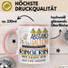 Ringerin Tasse Geschenk Lustig Abstand Halten Hochleistungs-Ringerin Mit Drang Zur Perfektion Bei Der Arbeit Rosa Trendation