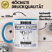 Musikproduzentin Tasse Geschenk Ich Bin Musikproduzentin Warum Weil Ich Es Kann Geschenkidee Geburtstag Blau Trendation