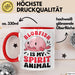 Blobfisch Tasse Geschenk Blobfish Geschenkidee Fan Lustig Humor Becher Rot Trendation