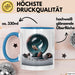 Museumsmitarbeiter Tasse Geschenk Lustige Geschenkidee Spruch Für Kultur Hüter Blau Trendation