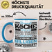 Köche Tasse Geschenk Lustiger Spruch Über Teure Köche Humor Blau Trendation