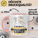 Reitstundenlehrer Geschenk Tasse So Gut Kann Nur Ein Reitstundenlehrer Aussehen Geschenkidee Kaffee-Becher Rosa Trendation