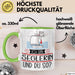 Seglerin Tasse Geschenk Ich Bin Seglerin Und Du So Geschenkidee Lustiger Spruch Becher Grün Trendation