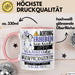 Musikproduzentin Tasse Geschenk Lustiger Spruch Bitte Erheben Sie Sich Seine Majestät Die Musikproduzentin Betritt Den Raum Rosa Trendation