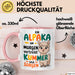 Alpaka Liebhaber Tasse Geschenkidee Alpaka Am Morgen Tierfan Rosa Trendation