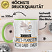Geschenk für Jazz-Pianistin Tasse Lustige Geschenkidee Geburtstag Ich Bin Jazz-Pianistin Ich Darf Das Grün Trendation