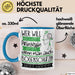 Bogenschützin Tasse Geschenk Spruch Wer Will Schon Prinzessin Sein Wenn Man Auch Bogenschützin Sein Kann Blau Trendation