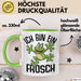 Frosch-Liebhaber Tasse Geschenk Ich Bin Ein Frosch Jungs Grün Trendation
