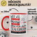 Trailrunnerin Tasse Geschenk Spruch Wer Will Schon Prinzessin Sein Wenn Man Auch Trailrunnerin Sein Kann Rot Trendation