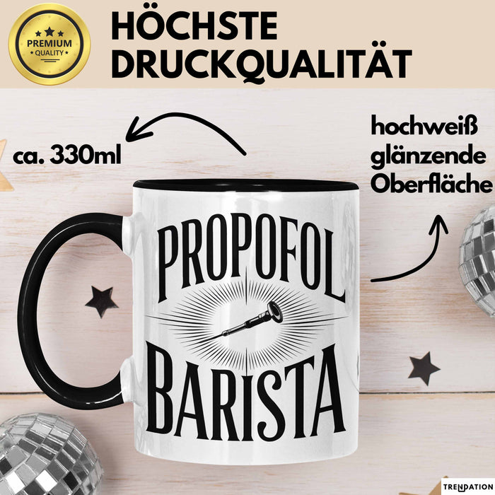 Sanitäter Tasse Geschenk Propofol Barista Lustiges Geschenk Trendation