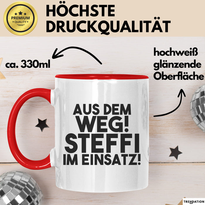 Steffi Tasse Aus Dem Weg! Steffi Im Einsatz! Geschenk
