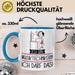 Geschenk für Musiktechnikerin Tasse Lustige Geschenkidee Geburtstag Ich Bin Musiktechnikerin Ich Darf Das Blau Trendation