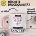 Tänzerin Tasse Geschenk Becher Stark Attraktiv Furchtlos Tänzerin Lustige Geschenkidee Rosa Trendation