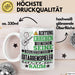 Gitarrenspieler Geschenk Tasse Lustiger Spruch Erheben Sie Sich Der Gitarrenspieler Betritt den Raum Weiß Trendation