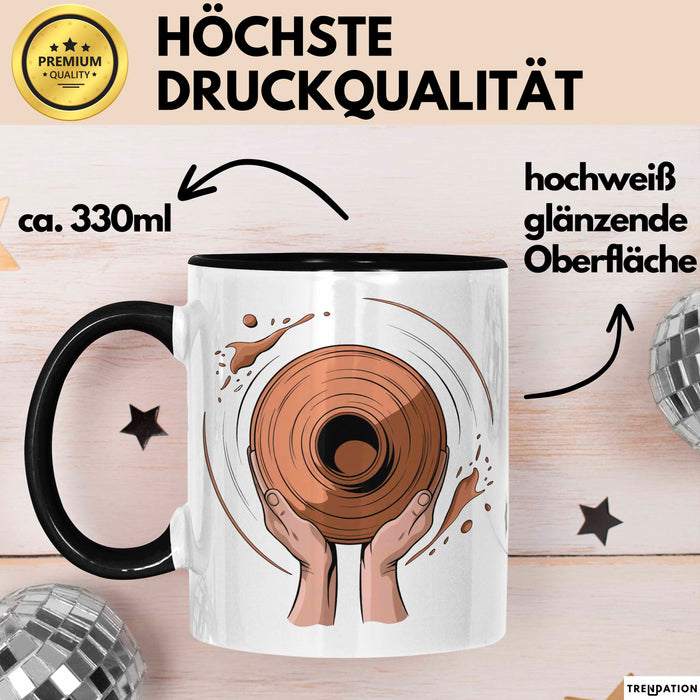 Töpfer Künstler Tasse Geschenk Lustige Geschenkidee Spruch Für Ton Kreative Trendation
