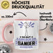 Sänger Geschenk Tasse So Gut Kann Nur Ein Sänger Aussehen Geschenkidee Kaffee-Becher Rosa Trendation