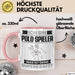 Polo-Spieler Tasse Geschenk für Polo-Spieler Geburtstag Lustiger Spruch Kaffee-Becher Was Ist Deine Superkraft Rosa Trendation