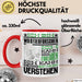 Wildtierforscher Geschenk Kaffee-Tasse Geschenkidee für Wildtierforscher Ich Bin Wildtierforscher Ich Kann Es Dir Erklären Jedoch Nicht Für Dich Verstehen Spruch Lustig Rot Trendation