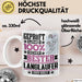 Langläufer Geschenk Lustiger Spruch für Langläufer Geschenkidee Bester Langläufer Der Welt Weiß Trendation