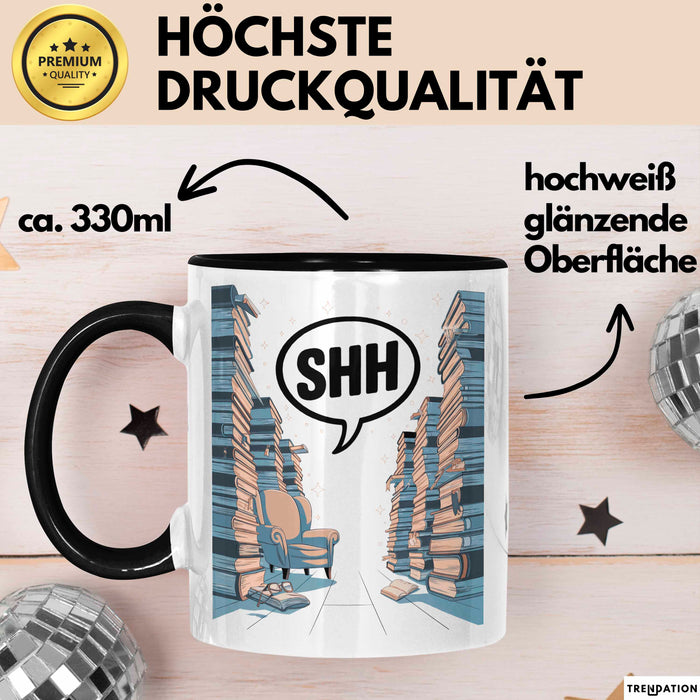Bibliothekar Tasse Geschenk Lustige Geschenkidee Spruch Für Buch Hüter Trendation