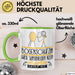 Bogenschützin Geschenk Tasse Lustiger Spruch Bogenschützin Weil Superheldin Kein Offizieller Beruf Ist Geschenkidee Grün Trendation