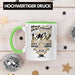 TRENDATION 60. Geburtstag Tasse Frau Mann Geschenk 60er Geschenkidee 60 Mutter Vater Grün Trendation