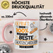 Beste Skateboarderin Der Welt Tasse Geschenk für Eine Skateboarderin Geprüft Und Sicher Geschenkidee Geburtstag Weihnachten Rosa Trendation