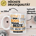 Beste Live-Musik-Fan Der Welt Tasse Geschenk für Eine Live-Musik-Fan Geprüft Und Sicher Geschenkidee Geburtstag Weihnachten Weiß Trendation